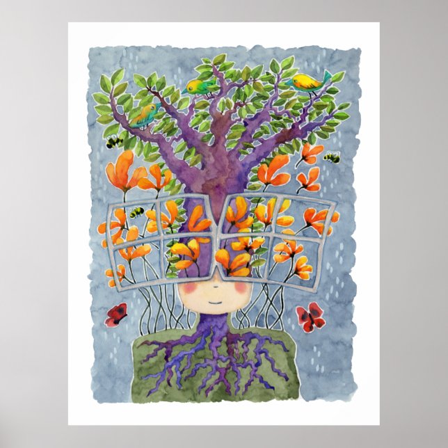 Sunglasses Discovery Art-utskrift Poster (Framsidan)
