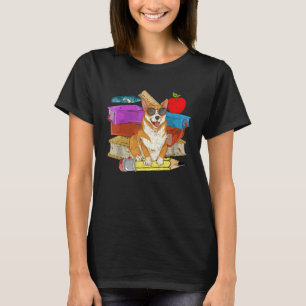 Sunglasses Hund School Student Hundägare Corgi T Shirt