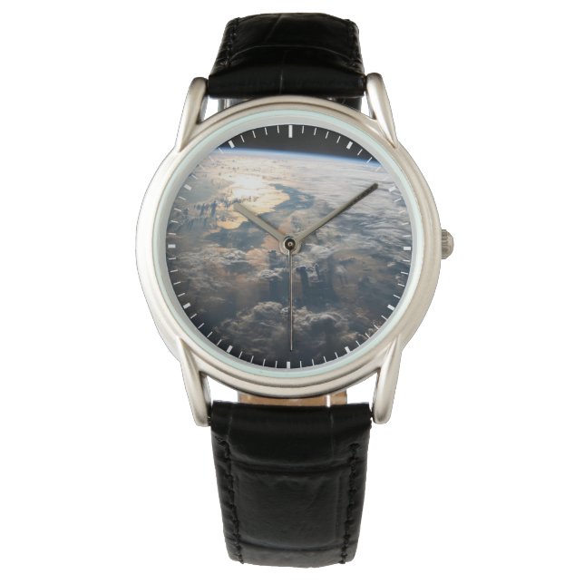 Sunglint Beams av Celebes Sea i Sydostasien Armbandsur (Framsida)