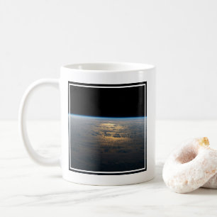 Sunglint Beams från en delvis grumlig södra Stilla Kaffemugg