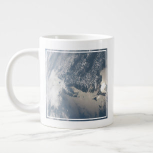 Sunglint på jordens Vatten. Jumbo Mugg