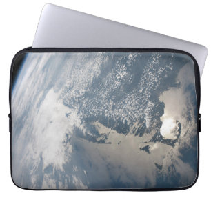 Sunglint på jordens Vatten. Laptop Fodral