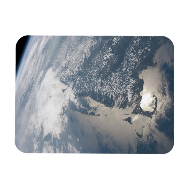 Sunglint på jordens Vatten. Magnet (Horisontell)