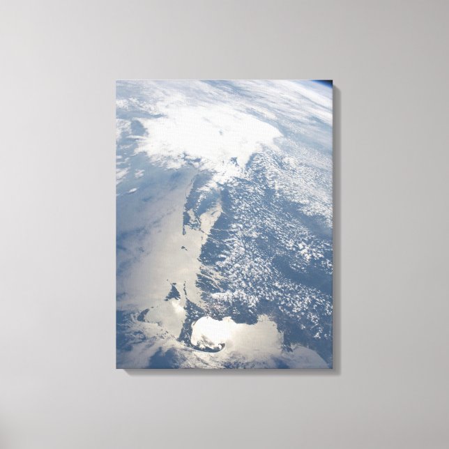 Sunglint på Massachusetts Kusten. Canvastryck (Framsida)