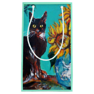 SUNGMAR MED SVART KAT I BLUE TURQUOISE
