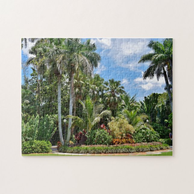 Sunken Gardens Jigszle Puzzle Pussel (Horisontell)