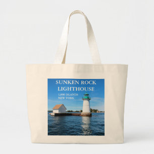 Sunken Sten fyr, New York Jumbo Tygkasse