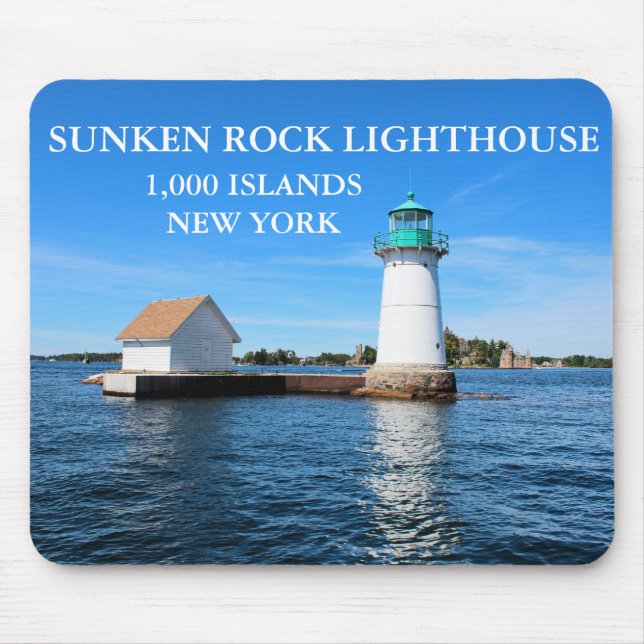 Sunken Sten fyr, New York Musmatta (Framsidan)