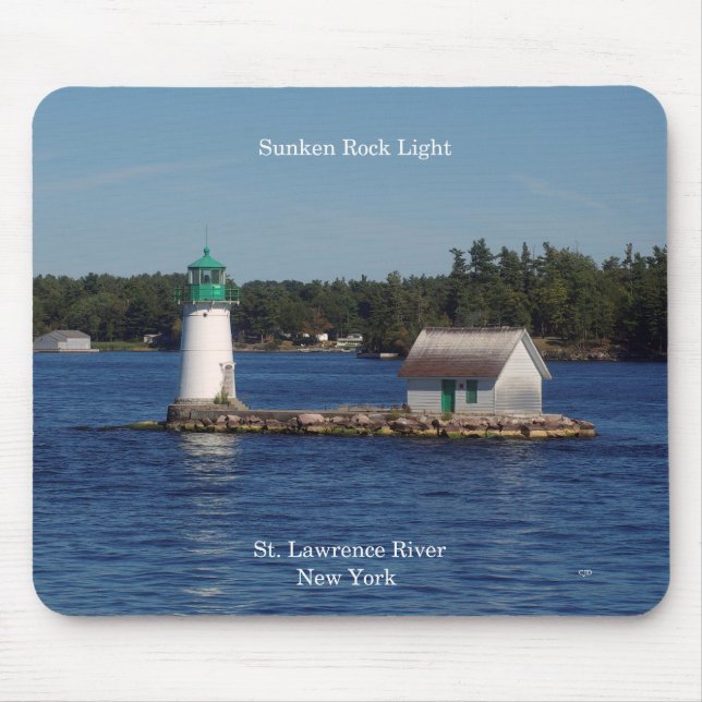 Sunken Sten Light moussepad Musmatta (Framsidan)