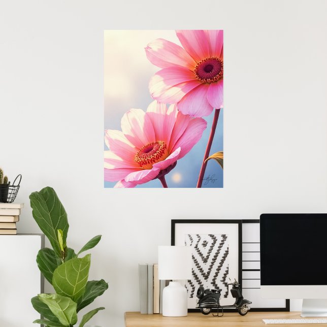 Sunkissed Salmon Poster (Hemmakontoret)