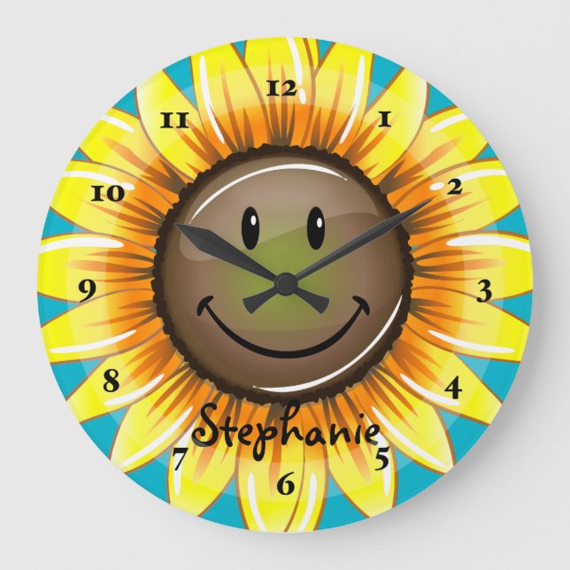 Sunkissed som ler solrosen stor klocka (Framsida)