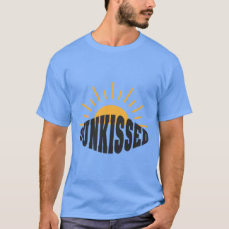 Sunkissed T-Shirt Summer Sea Beach Sunset Retro