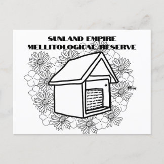 Sunland Empire Mellitologiskt reservat BW vykort