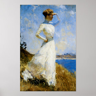 Sunlight av Frank Benson Poster