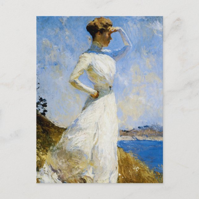 Sunlight av Frank Benson Vykort (Framsida)