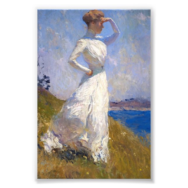 Sunlight av Frank Weston Benson Fototryck (Framsidan)