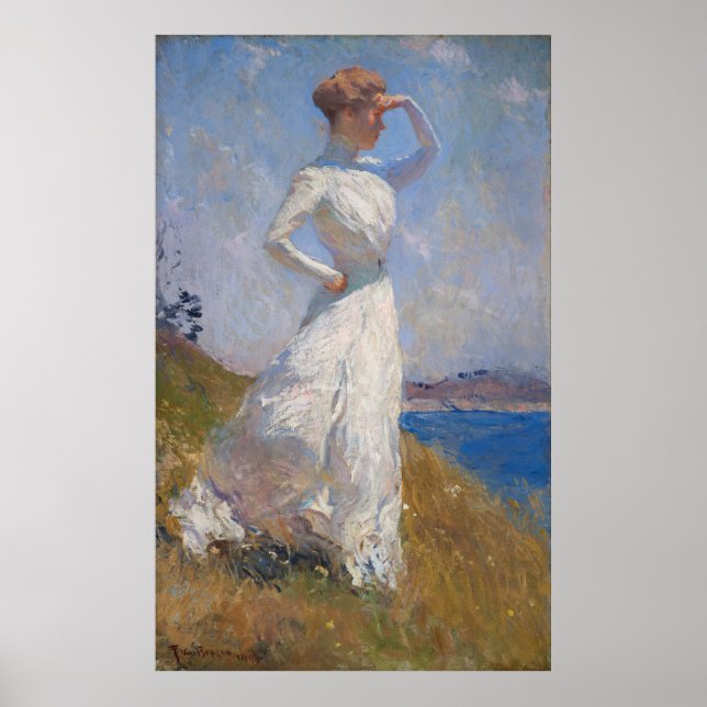 Sunlight av Frank Weston Benson Poster (Framsidan)