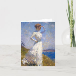 Sunlight av Frank Weston Benson Tack Kort