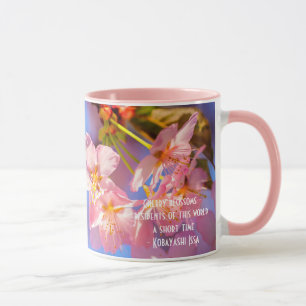 Sunlight on Sakura Flowers Mugg