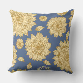 Sunlight Stillness i Land Blue Kudde