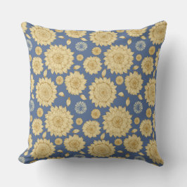 Sunlight Stillness II i Land Blue Kudde