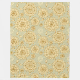 Sunlight Stillness II i Light Olive Ull Fleecefilt