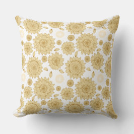 Sunlight Stillness II i White Kudde