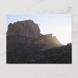 Sunlight Streaming over Casa Grande, BBNP, Texas Vykort