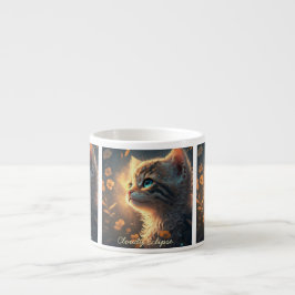 Sunlit Aura Kitten Specialty Mugg Espressomugg