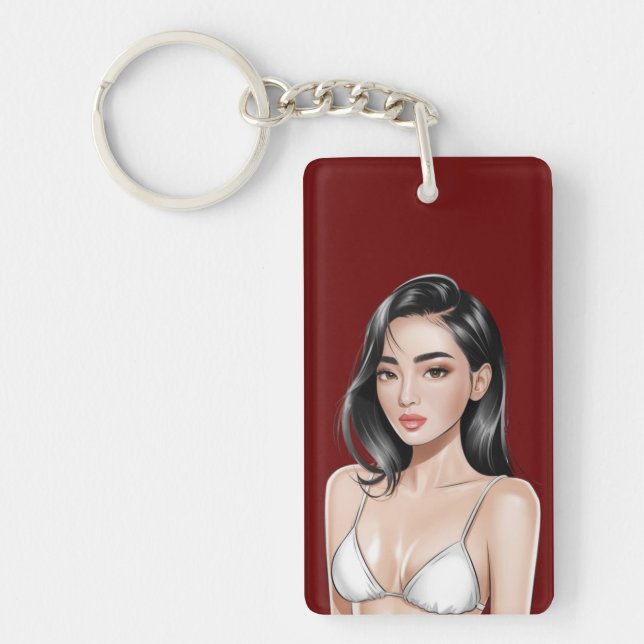 Sunlit Beauty Keychain Nyckelring (Framsidan)