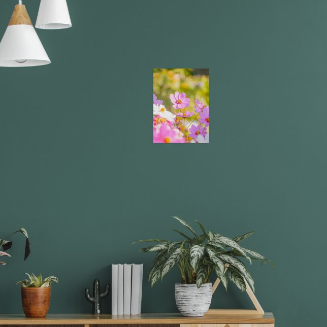 Sunlit Chorus of Pink Poster (Vardagsrum 1)