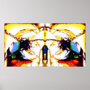 Sunlit Färg Poster