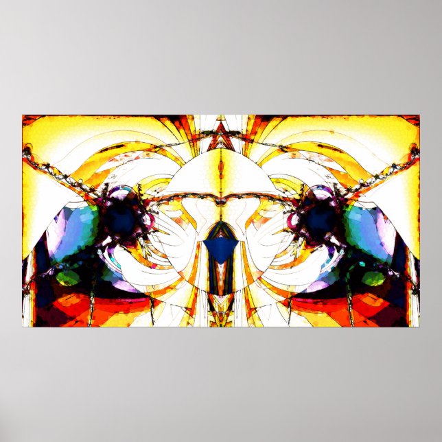 Sunlit Färg Poster (Framsidan)