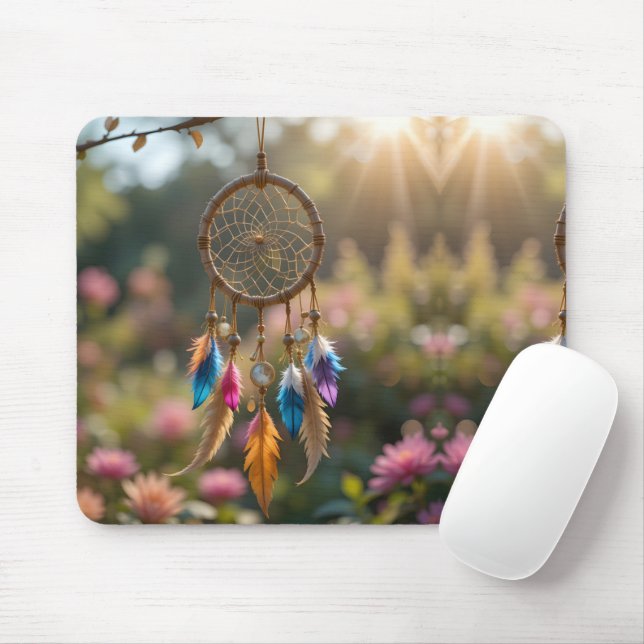 Sunlit Garden Dreamcatcher Musmatta (Med mus)