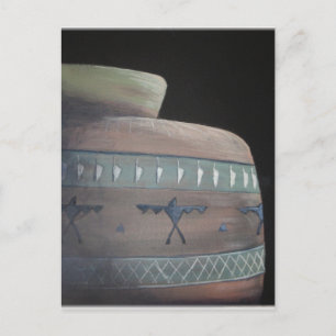 Sunlit Indian Pottery Vykort