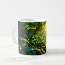 Sunlit Jungle Kaffemugg