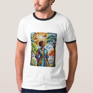 Sunlit Mosaic Queen Fall Art T Shirt