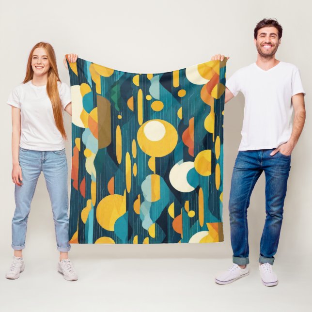 Sunlit Sea Fleecefilt (På plats)