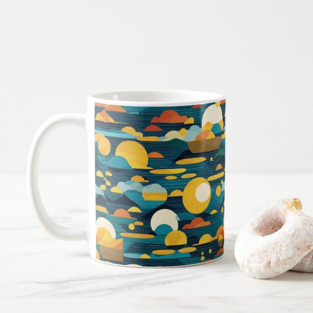Sunlit Sea Kaffemugg (Med munk)