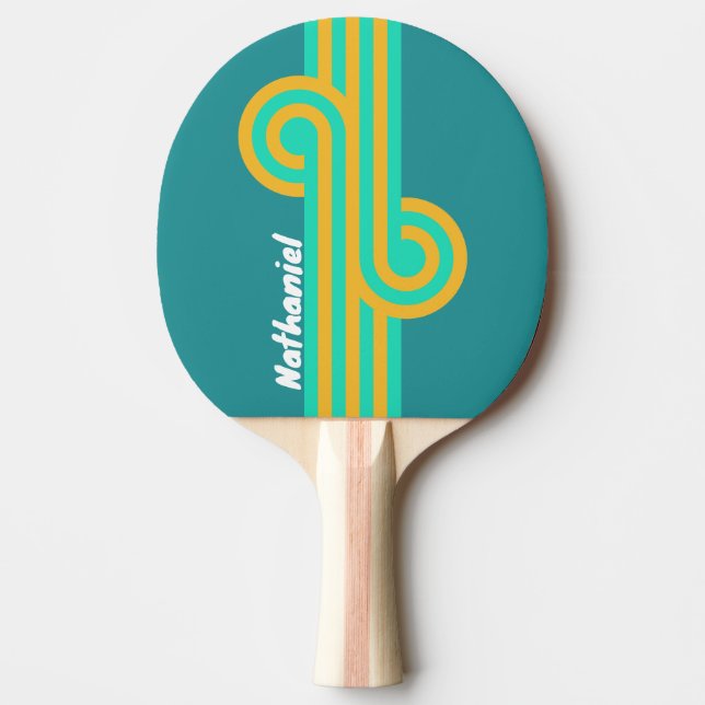Sunlit Seas Loop med namn Pingisracket (Framsidan)