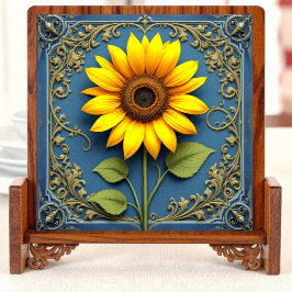 Sunlit Serenity Kakelplatta