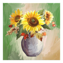 Sunlit Serenity: Solblommor i Bloom