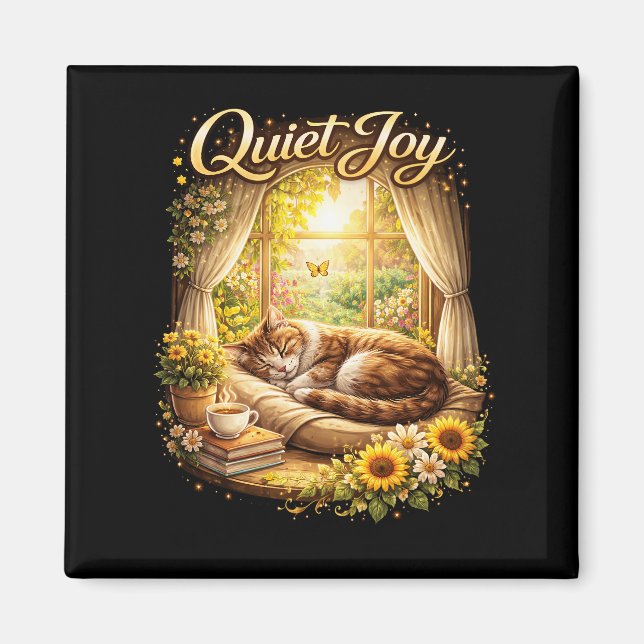 Sunlit Window Dreams Magnet (Framsidan)