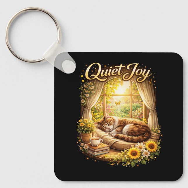 Sunlit Window Dreams Nyckelring (Framsida)