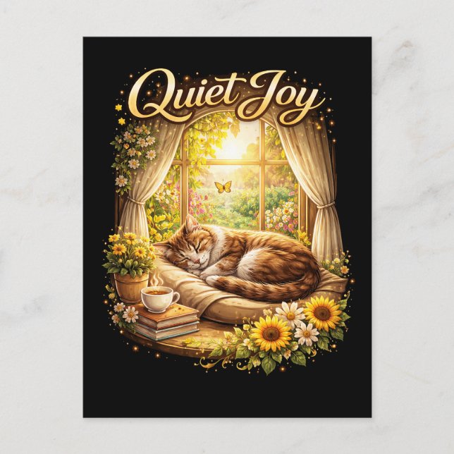 Sunlit Window Dreams Vykort (Framsida)