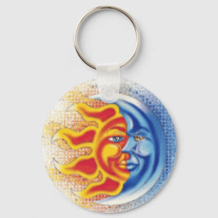 SunMoon Keychain Nyckelring