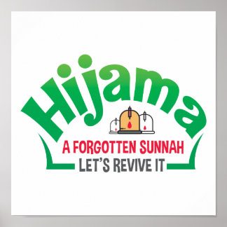 Sunnah: Hacamat: Cupping: Cupping Therapy: Hijama Poster