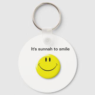 Sunnah leende nyckelring