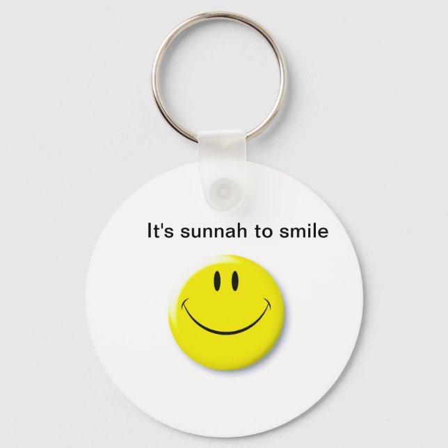 Sunnah leende nyckelring (Framsida)