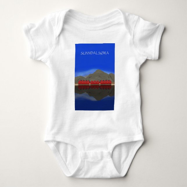 Sunndalsøra Nordmøre Norge T Shirt (Framsida)